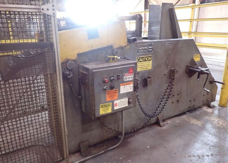 10000 LB X 12" X .187" JAYBIRD COIL CRADLE STRAIGHTENER