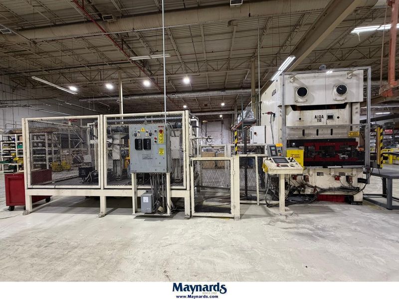 121 TON AIDA DOUBLE CRANK GAP PRESS