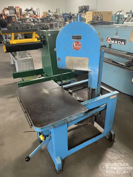 ROLL-IN ES-1459 Gravity Feed Vertical Band Saw #8350 #1