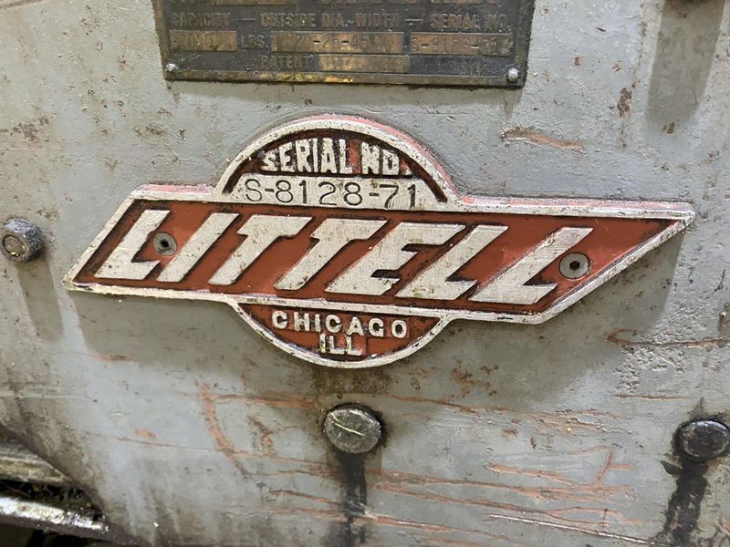 2000 LB X 20" LITTELL MODEL #CC20-20 MOTORIZED COIL CRADLE: STOCK #19913