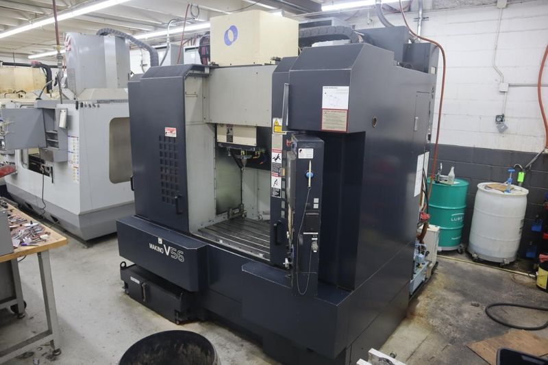 Makino V56 Vertical Machining Center, 30K RPM Spindle, 25 Station ATC, TSC, HSK-63 Taper- Auction Item