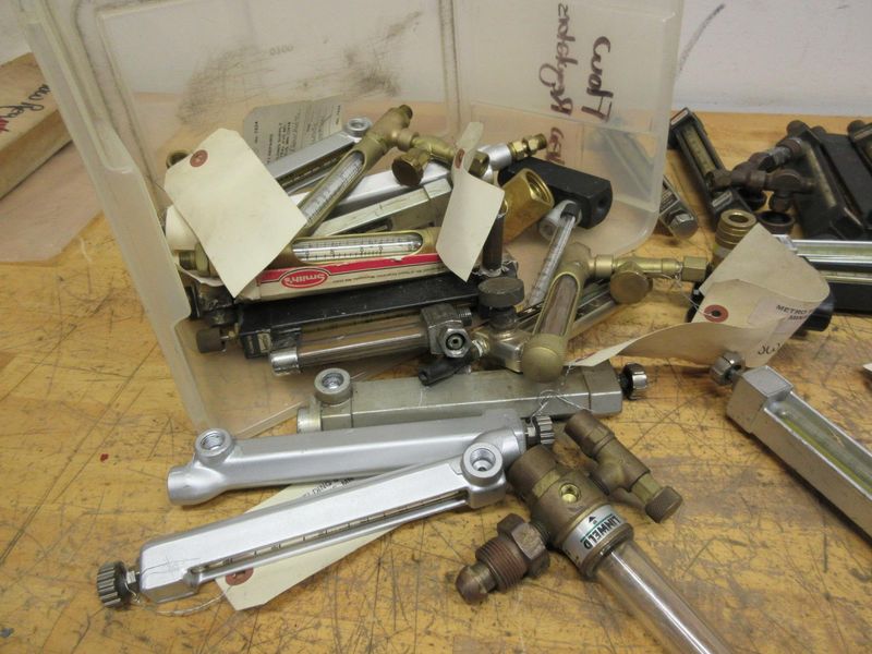 Gas Flow Regulator Parts, Some New Mostly Used- Auction Item