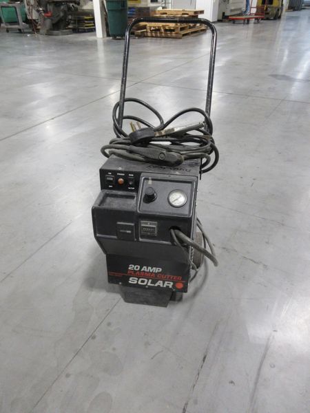 Solar No.2020, 20 Amp Portable Plasma Cutter- Auction Item