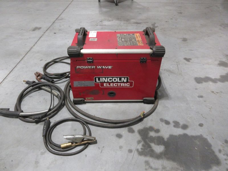 Lincoln Electric Power Wave C300 multi-process power source with an integrated wire feeder- Auction Item
