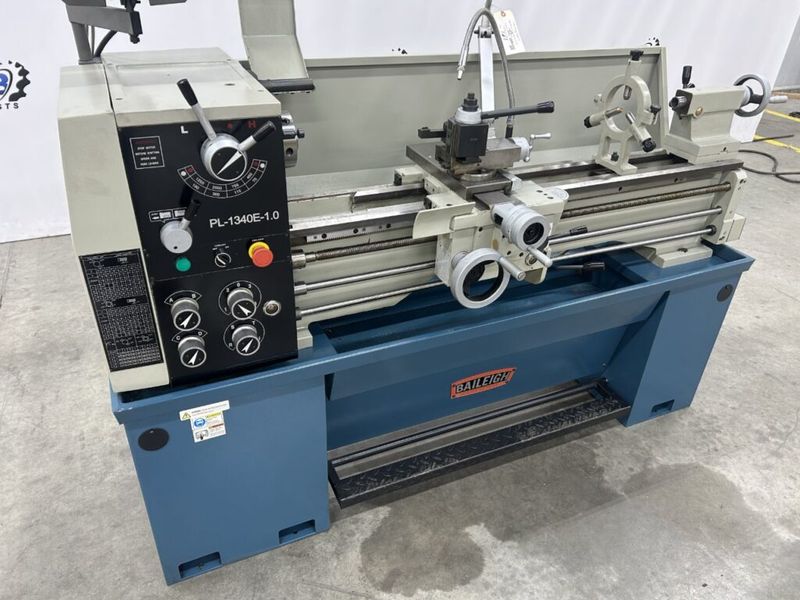 Baileigh PL-1340E-1.0 13″ x 40″ Engine Lathe w/ DRO (2019)
