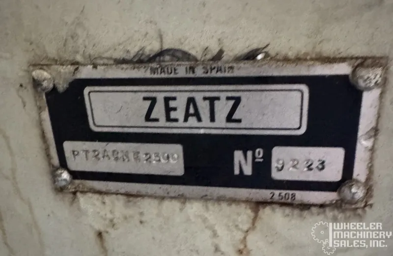 ZEATZ PT2 ACNE 2300 CNC Tilting Rotary Table #8376 #1