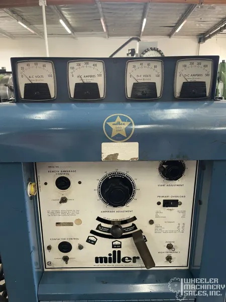 MILLER 330A/BP TIG/Stick Welder # 8378 #1