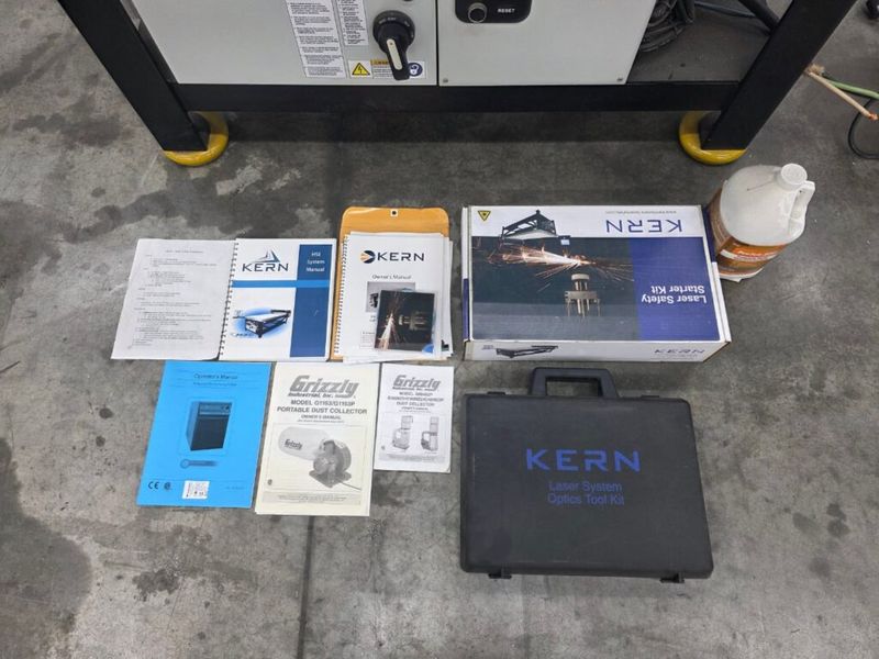 Kern HSE KER5250-KT150 52″ x 50″ 150W CO2 CNC Laser Cutting & Engraving System
