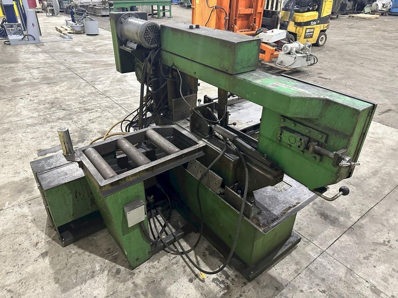 13" X 18" HYD-MECH MODEL #S-20P SWIVEL MITRE HORIZONTAL BANDSAW: STOCK #22384