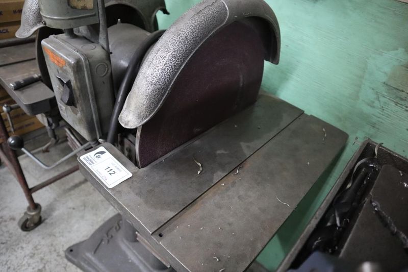 Apex Model 16-SDD 16" Industrial Double Disc Sander- Auction Item