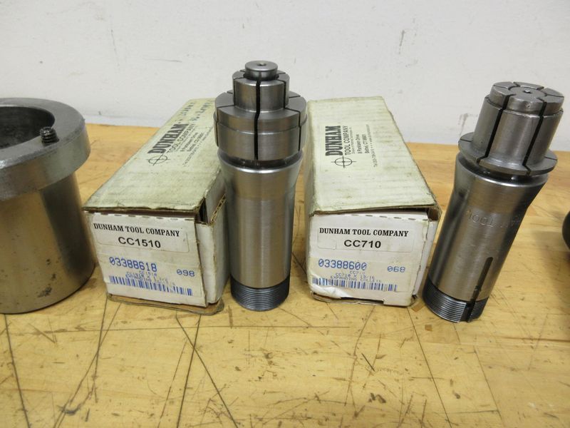 5C & 16C Expanding Mandrel Collets with Back Stops and Accessories- Auction Item