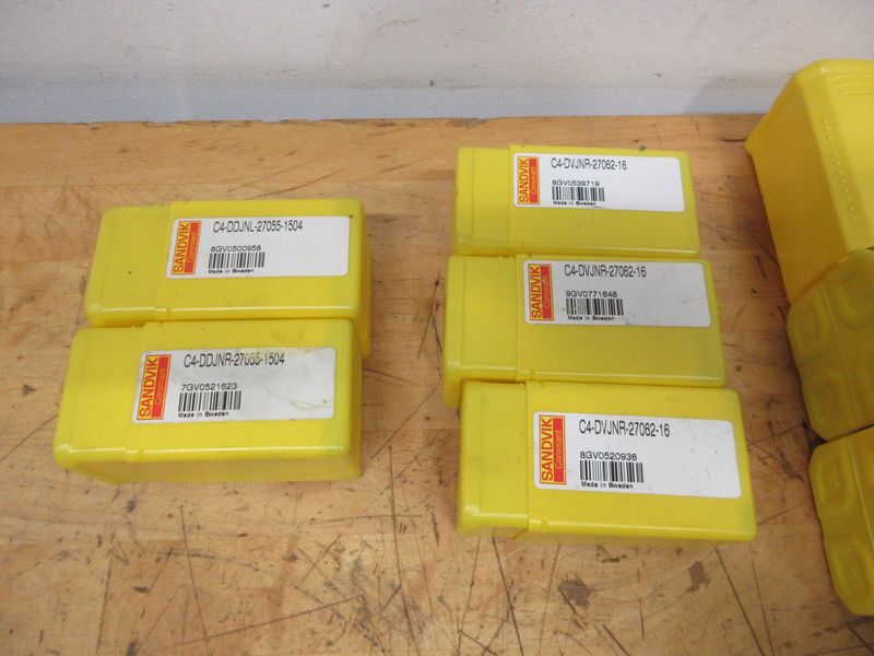 Sandvik C4 Capto Style Quick Change Indexable Turning Heads and Adapters, **Some NIB**- Auction Item