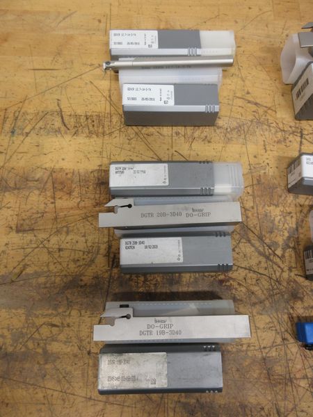 Iscar, Ingersoll, Ceratizit Indexable Lathe Turning Tools, (15pcs) New in Packages- Auction Item