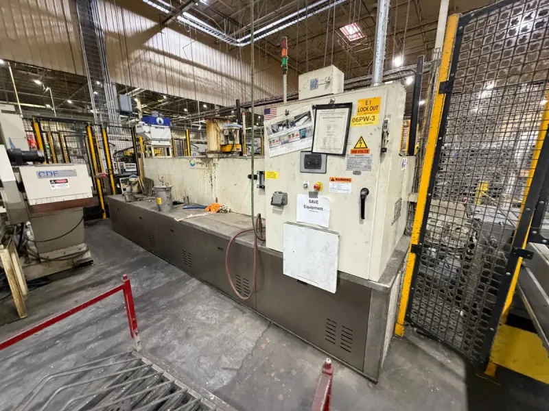 2016 Ransohoff Leanveyor 36" Wide Inline parts washer Stainless Steel