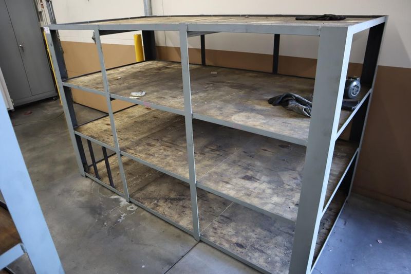 Shelving Unit (4 Shelves) 96" x 48" x 60"- Auction Item