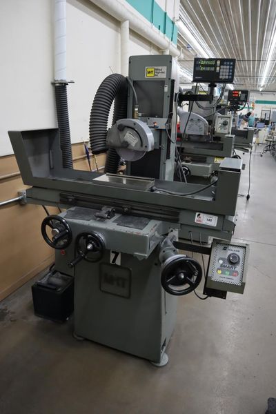 Mitsui High Tec MSG-200MH 6"x12" Hand Feed Surface Grinder, Sony 2-Axis DRO, EM Chuck, Coolant- Auction Item