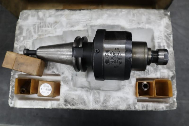 Nikken NX5 CT40 Taper Spindle Speeder, Max Input 4,000 RPM, Max Speed 20,000 RPM- Auction Item