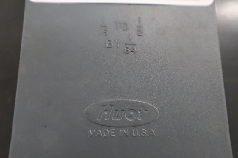 Huot Drill Index, Fractional: 1/16" - 1/2" in 1/64"- Auction Item