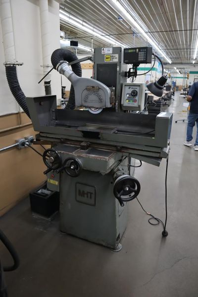Mitsui High-Tech MSG-200MH Hand Feed Surface Grinder, 6"x12" ElectroMagnetic Chuck, Sony 1-Axis DRO, Vac-U-Guard, Coolant- Auction Item