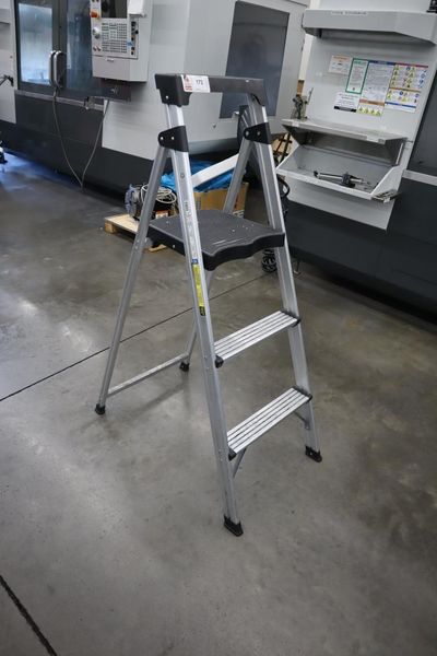 Step Ladder with Platform Top Step, 34" Top Step- Auction Item