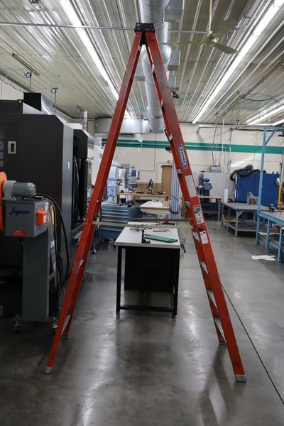 Werner Fiberglass 10' Step Ladder, 300# Capacity- Auction Item