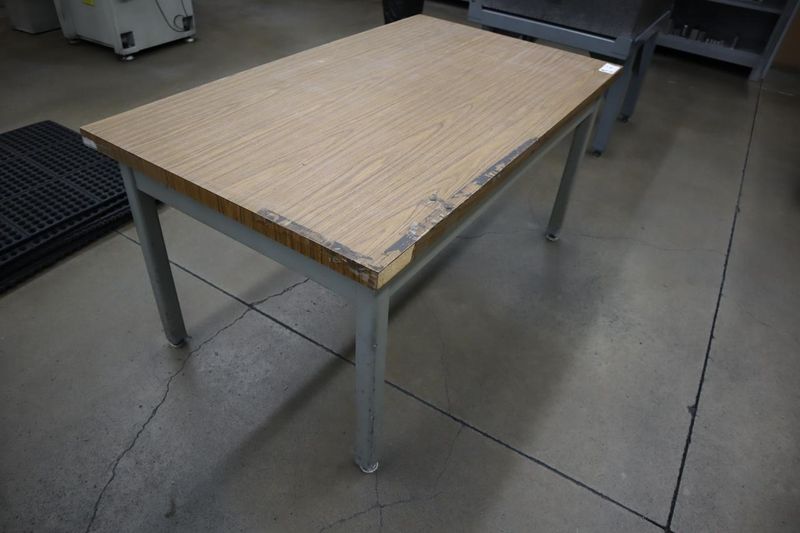Formica Top Shop Table- Auction Item
