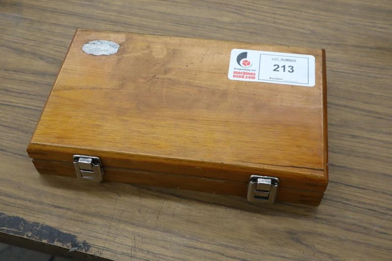Gage Block Set .05-4" with Case- Auction Item