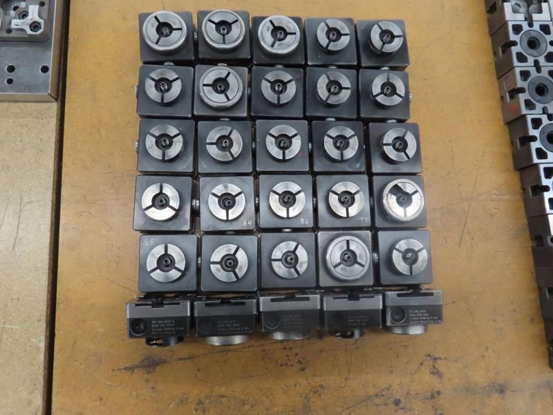 System 3R Macro Pallets w System 3R Junior Macro Chuck Adapter- Auction Item