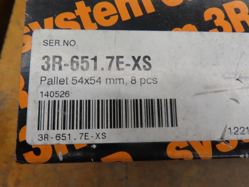 System 3R-651.7E-XS Macro Pallet (8) In Box- Auction Item