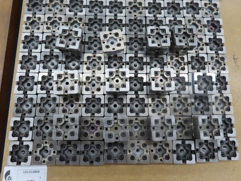 System 3R Macro Pallet / Electrode Holder w Shop Made Top Plates- Large Assortment- Auction Item