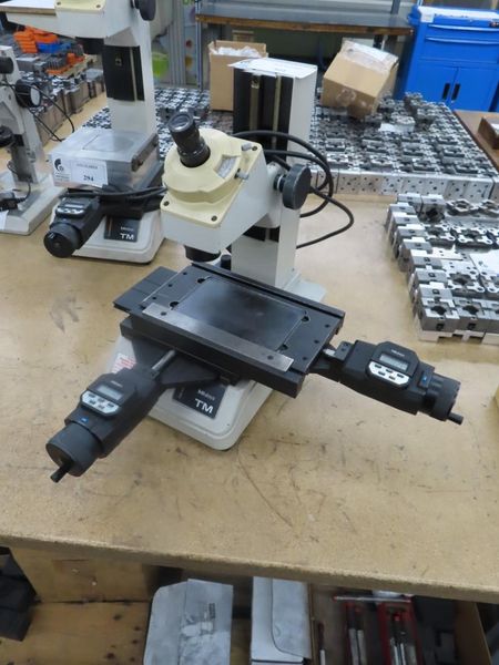 Mitutoyo TM Microscope 176-812A  WF15X Lense- Auction Item