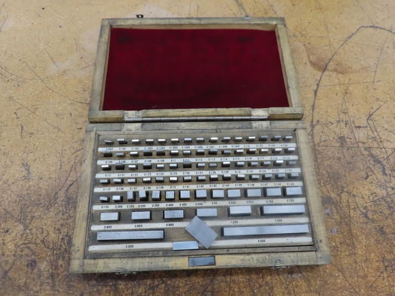 Gauge Block Set- Auction Item