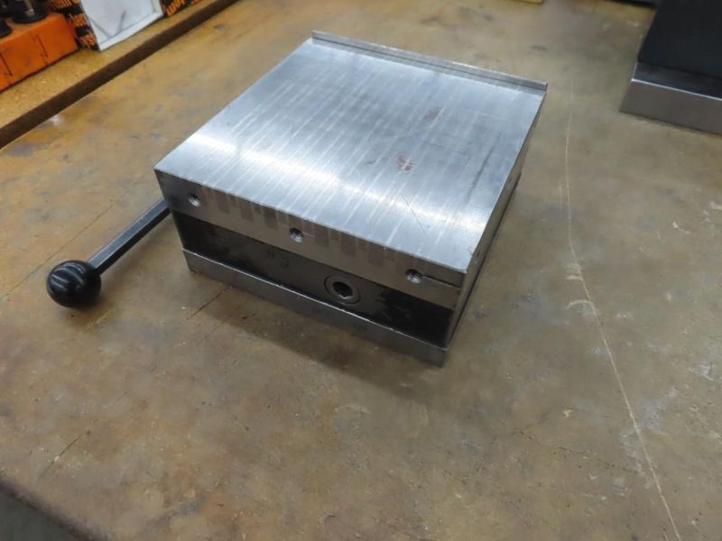 Permanent Magnetic 6" x 6" Chuck w Handle- Auction Item