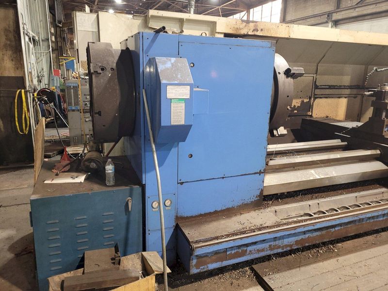 50" x 200" Kingston LD50-200 CNC Hollow Spindle CNC Lathe