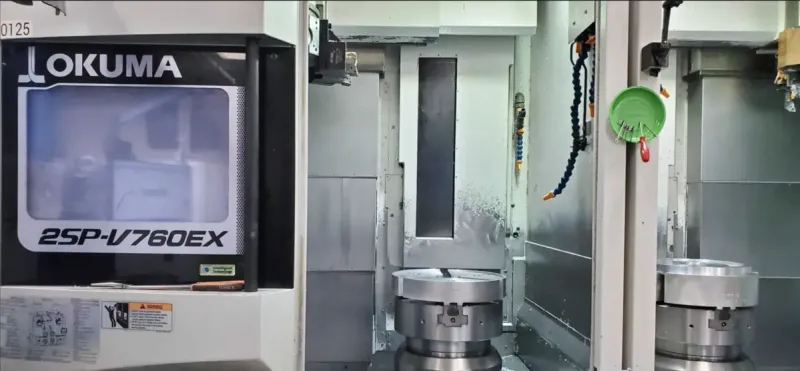 2021 OKUMA 2SP-V760EX — Live Milling, 18-inch Chucks