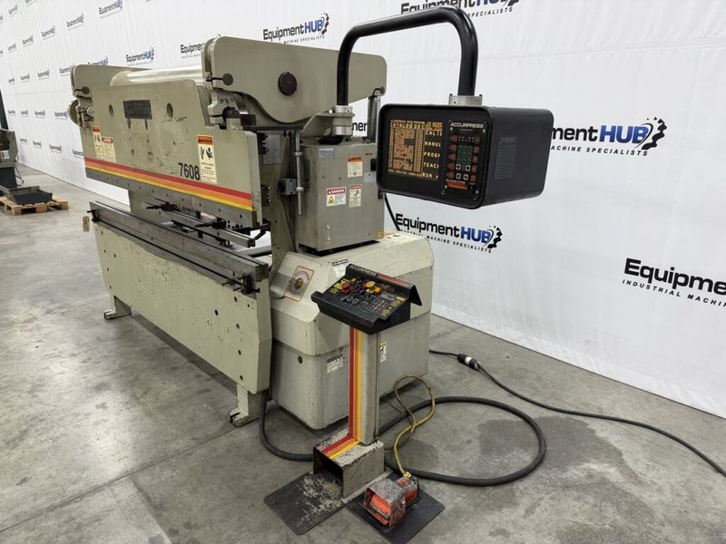 Accurpress 7608 60 Ton x 8′ CNC Press Brake
