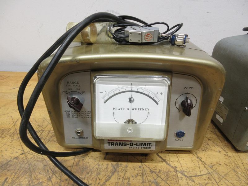 Pratt & Whitney Trans-O-Limit, and Cleveland AG-3 Indicator Amplifier Units **Only P&W Has Indicator Attachment**- Auction Item
