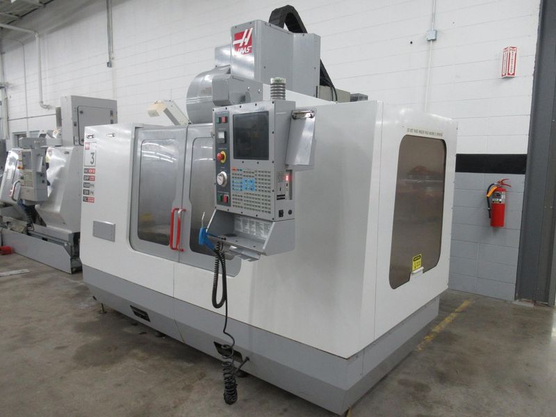 Haas VF-3 CNC Vertical Machining Center, 24 ATC, 10K RPM, 2-Speed Gearbox, 4th Axis Drive, TS Coolant