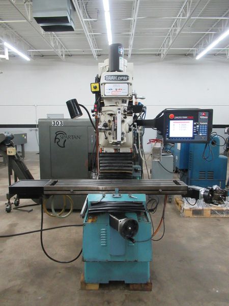 Trak DPM CNC Vertical Mill, Proto Trak SMX 3-Axis Control, Kurt Power Draw Bar, Glass Scales - Updated 2016