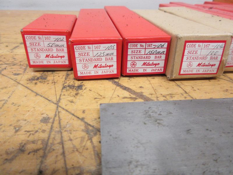 Standard & Weights Set, Micrometer Standards Assorted Lengths, Micrometers Parrells  - Auction Item