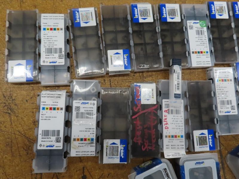 Iscar Carbide Inserts, Assorted- Auction Item