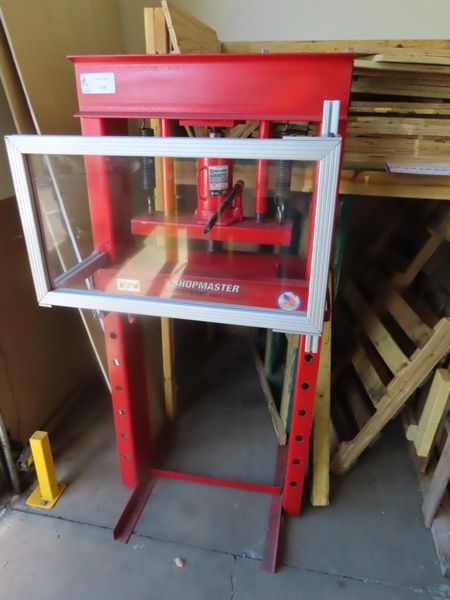 Shopmaster CP 100 H Frame Shop Press- Auction Item