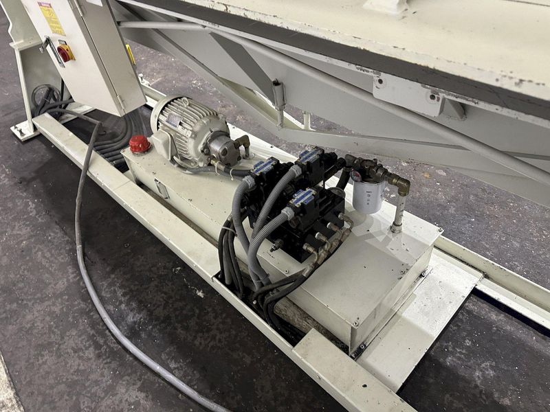 10' X 14 GA BIRMINGHAM HYDRAULIC BOX & PAN FINGER BRAKE: STOCK #77932