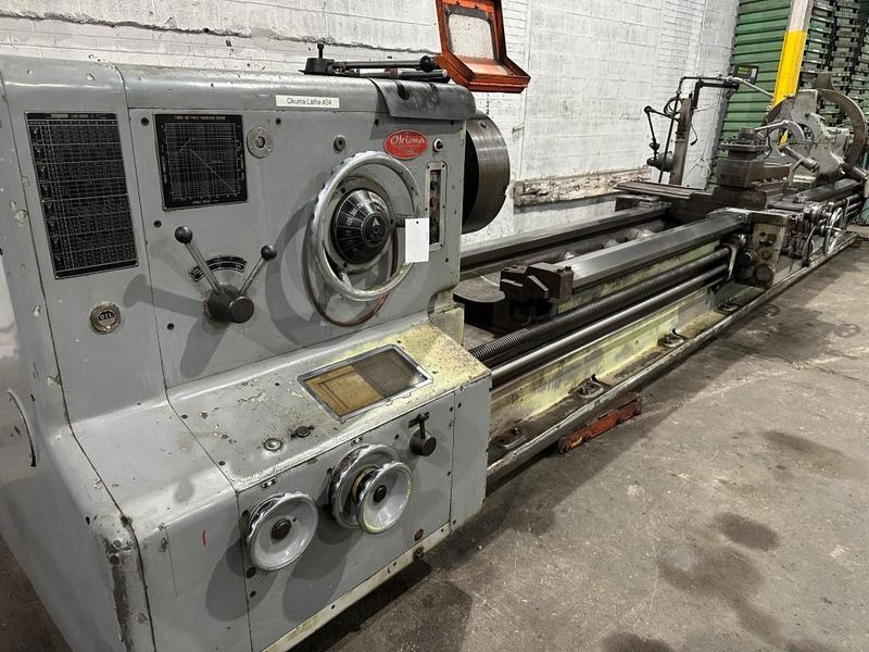 36" x 240" Okuma LTDA Heavy Duty Engine Lathe