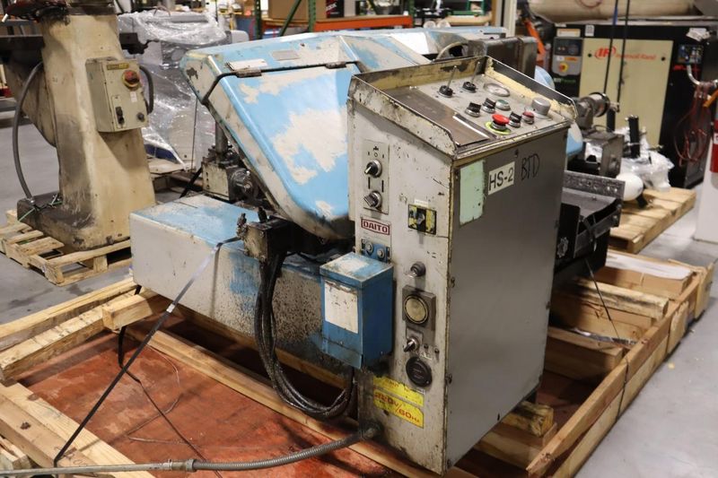 Daito GA260W Automatic Programmable Horizontal Bandsaw, 10.25" Max, 1.25" Blade, Programmable Multi Index Stock Feed- Auction Item