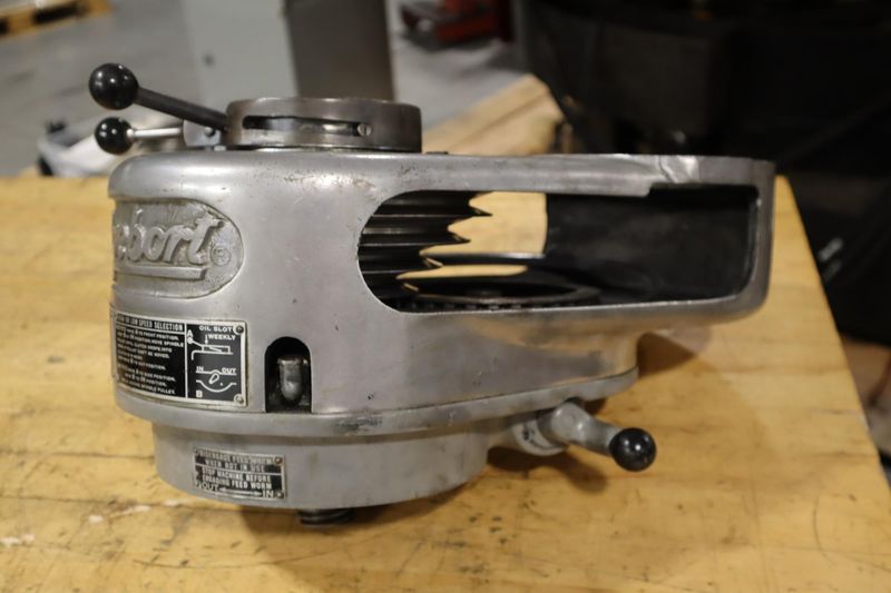 Bridgeport 1J Step Pulley Head Assembly- Auction Item