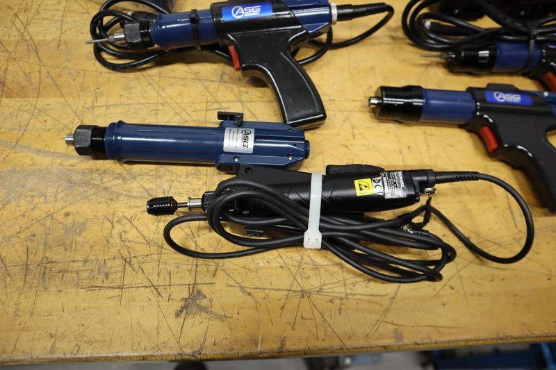 Used ASG Electric Torque Wrenches with H10S Power Units (4), and (1) Sumake Unit- Auction Item