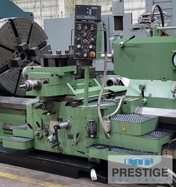 49" X 118" Poreba TCG125, 40 Ton Capacity, Inch/Metric Threading, Steady Rest,  Follow Rest, 100 HP #43238