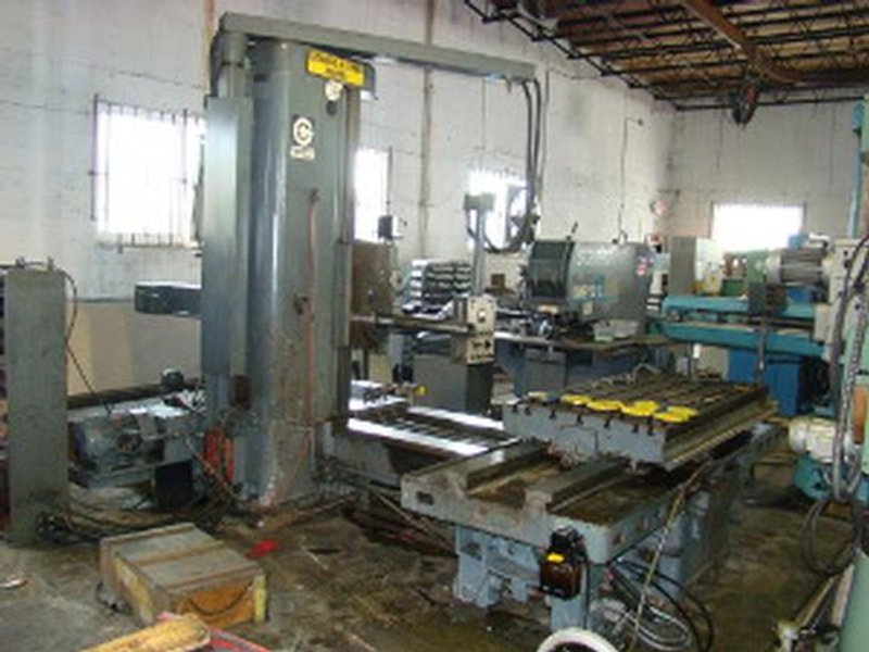 4" G & L Fraser #70A-DP4-T6 X 72", 56" X 62" Cross, #50, DRO, 1969 (6454)