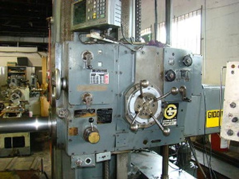4" G & L Fraser #70A-DP4-T6 X 72", 56" X 62" Cross, #50, DRO, 1969 (6454)